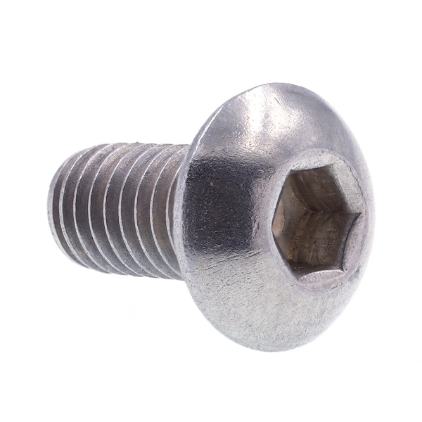 Prime-Line #10-32 Socket Head Cap Screw, Button, Plain Stainless Steel, 3/8 in Length, 10 PK 9169040 - main